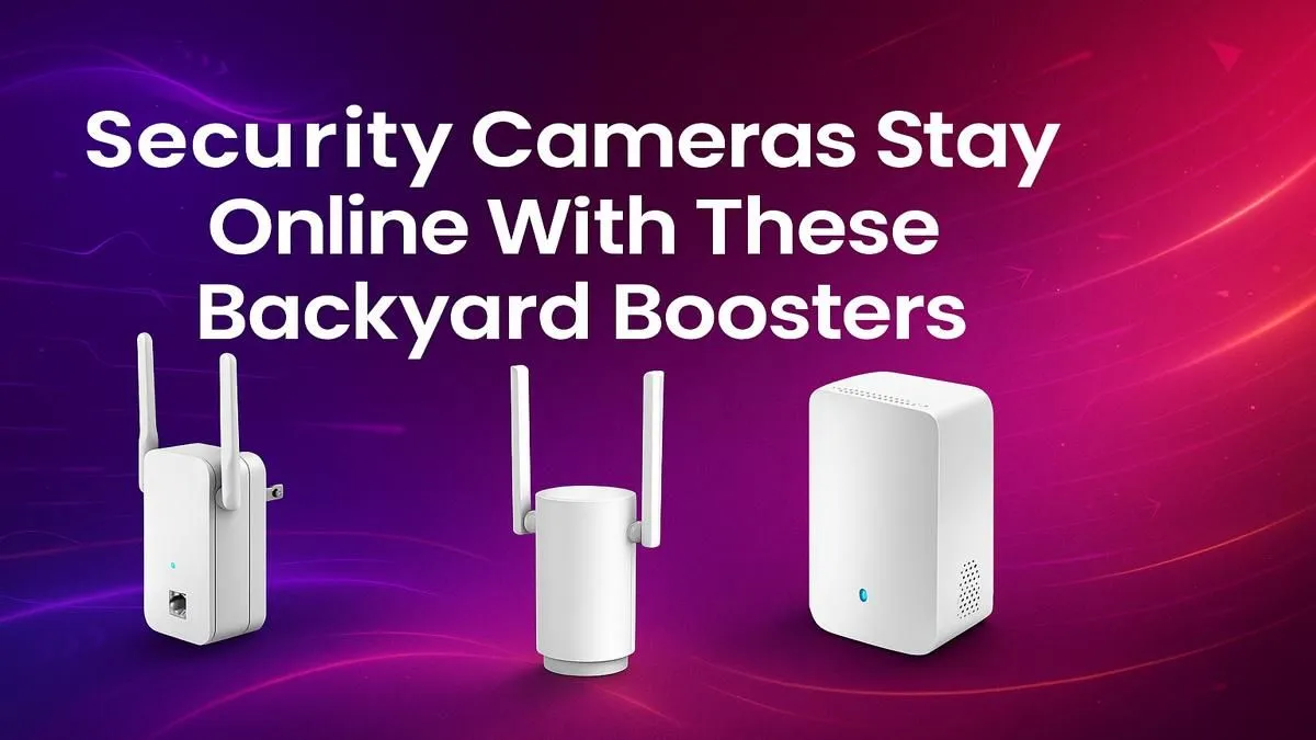 Security Camera Signal Boosters | Stay Online 🔐