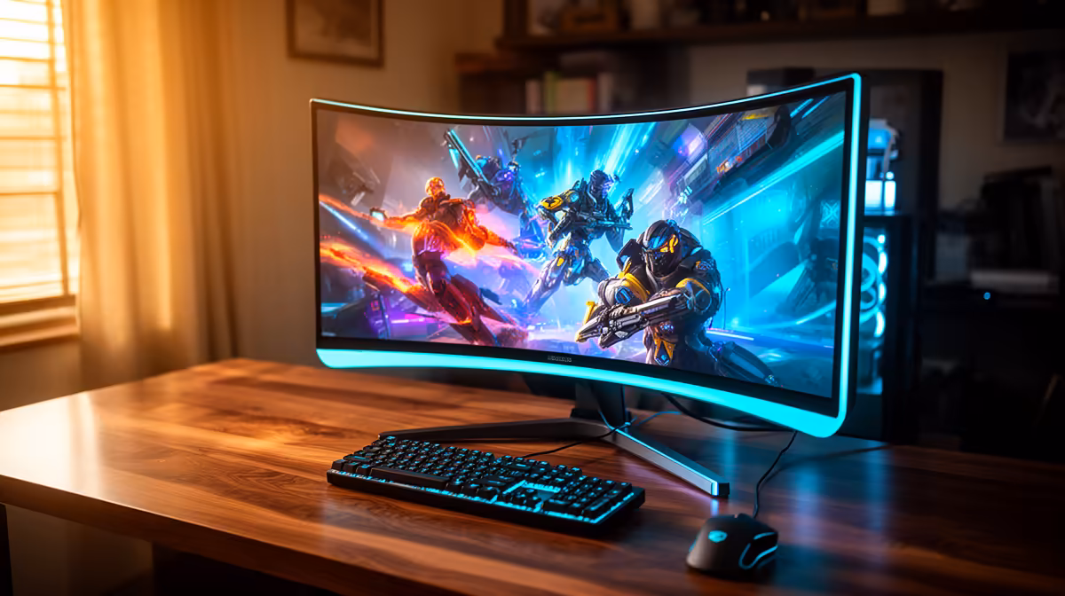 Setting Up a 1440p Monitor At Home in Kempton Park