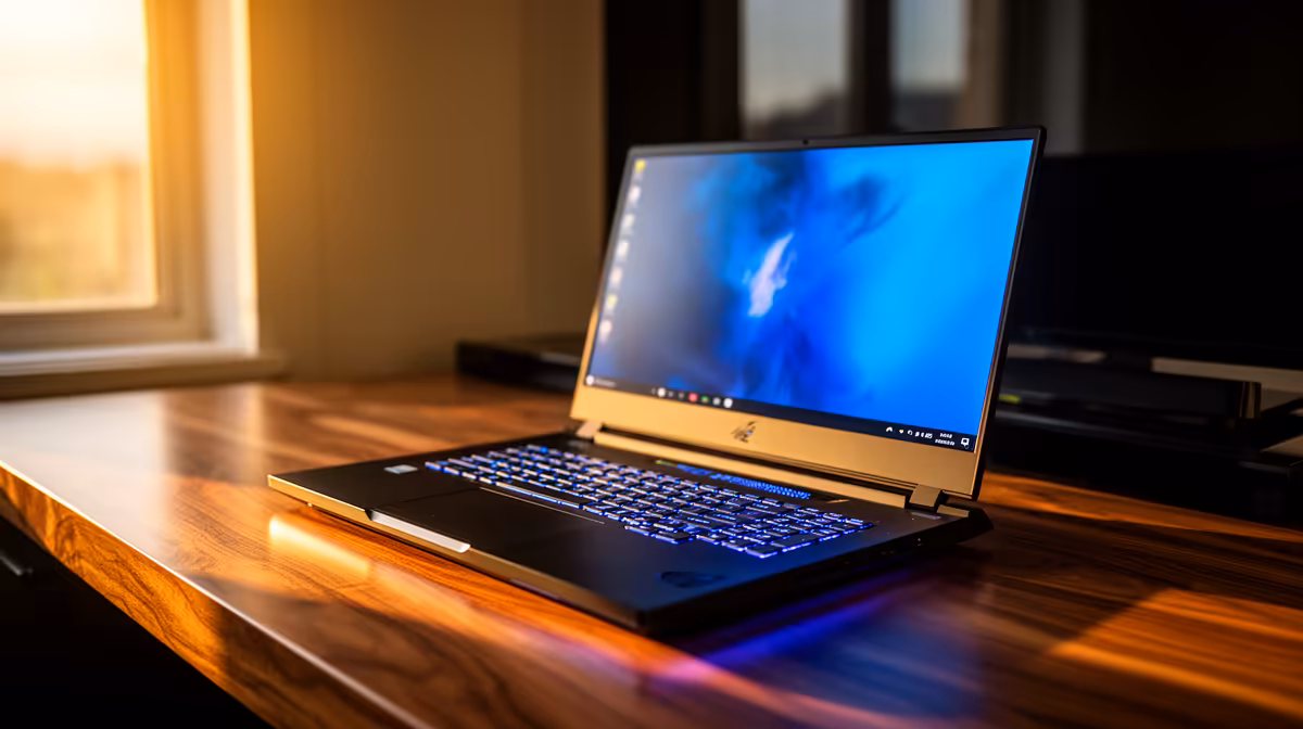 Setting Up a 16-inch Laptop At Home in Kimberley