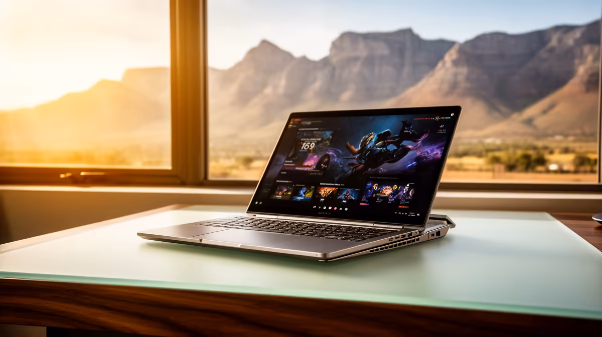 Setting Up a 2-in-1 Laptop At Home in Potchefstroom