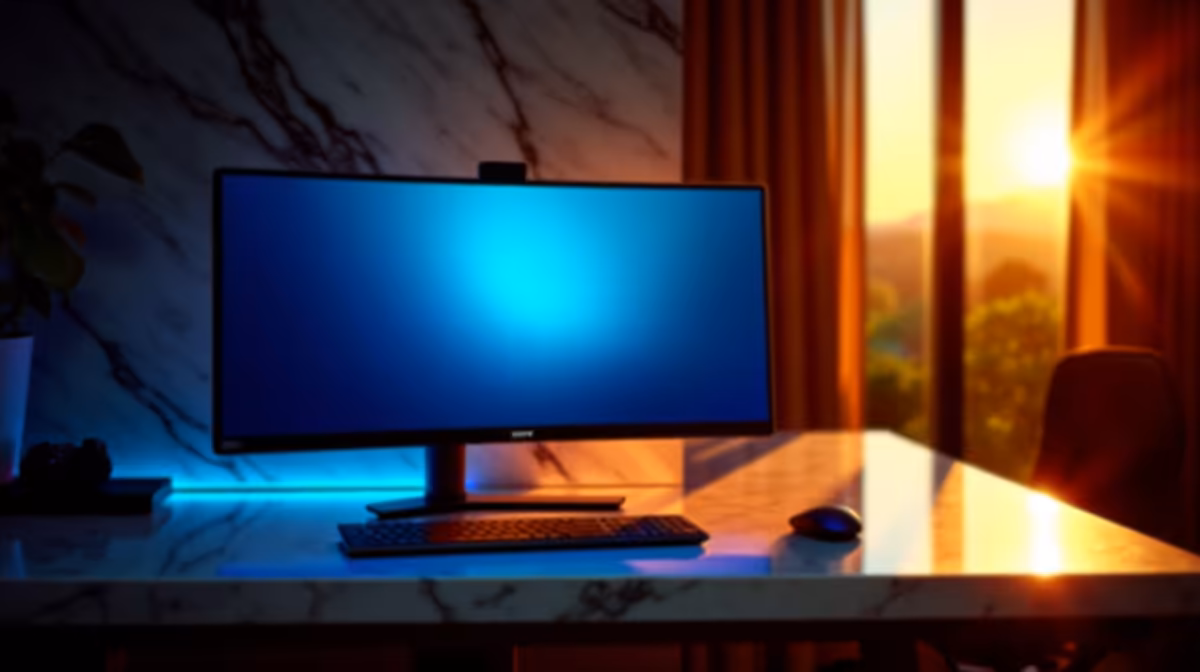 Setting Up a 27-inch Monitor At Home in Benoni