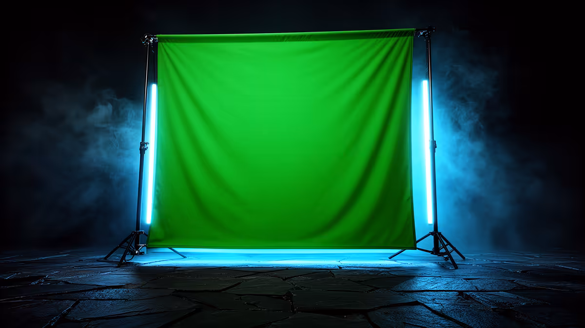 Setting Up a 298cm Chroma Backdrop
