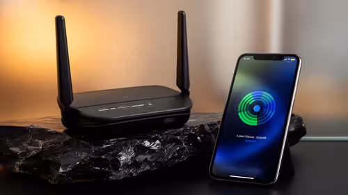 Setting up a 5G router at home in Witbank