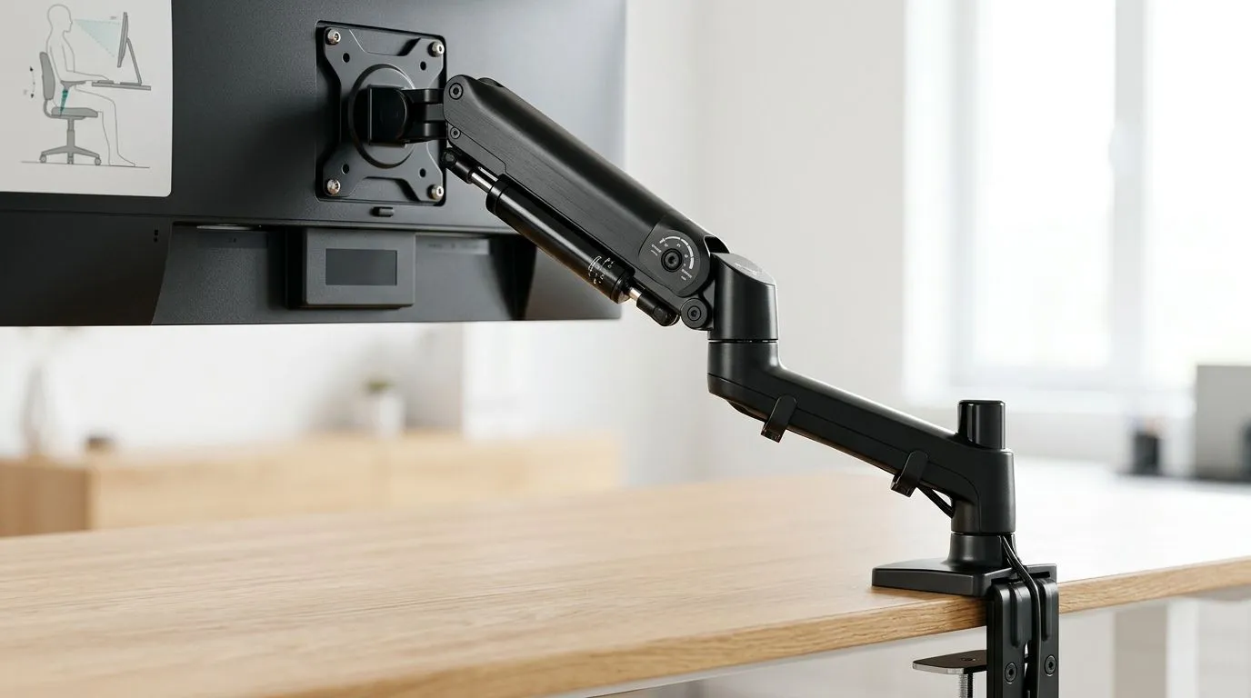 Dial in height and viewing angles fast