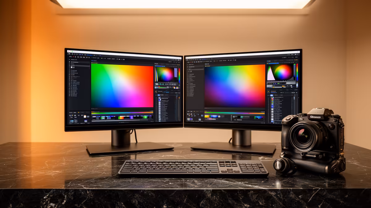 Setting up a photo editing and retouching rig buying signals