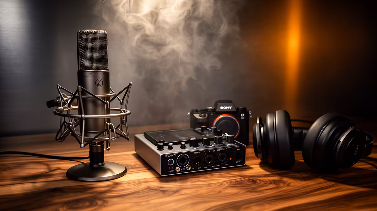 Practical podcast recording rig george choices