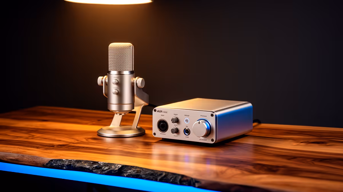 Setting up a podcast recording rig in Westonaria SA