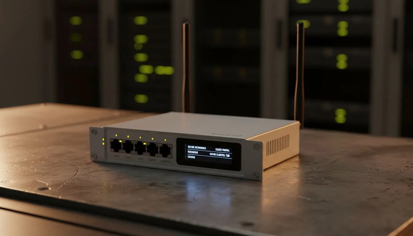 Setup Secure Guest WiFi Fast