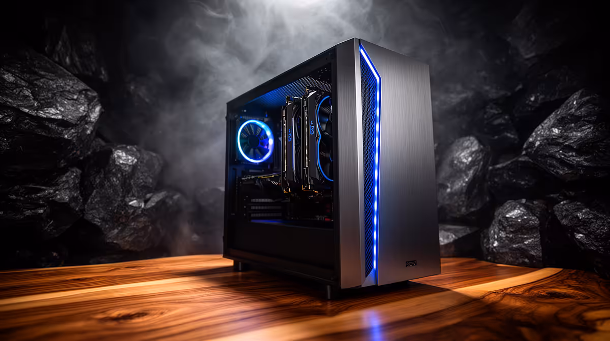 Setting up a video editing in 4K rig in Knysna buying