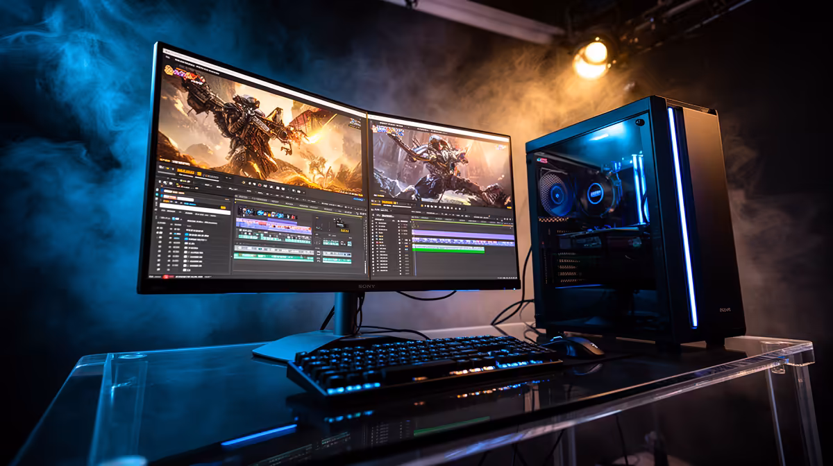 Setting up a video editing in 4K rig buying signals