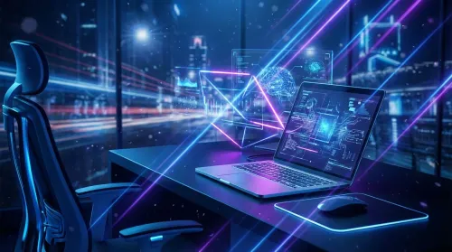 Budget Workspace With Vivobook Go