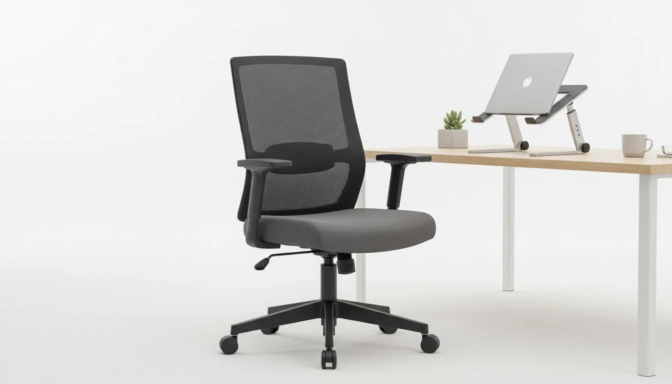Budget ergonomic desk setup in South Africa
