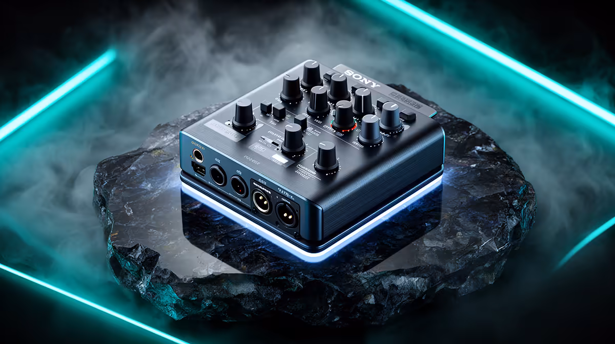 Bluetooth Backing Tracks on a Mixer