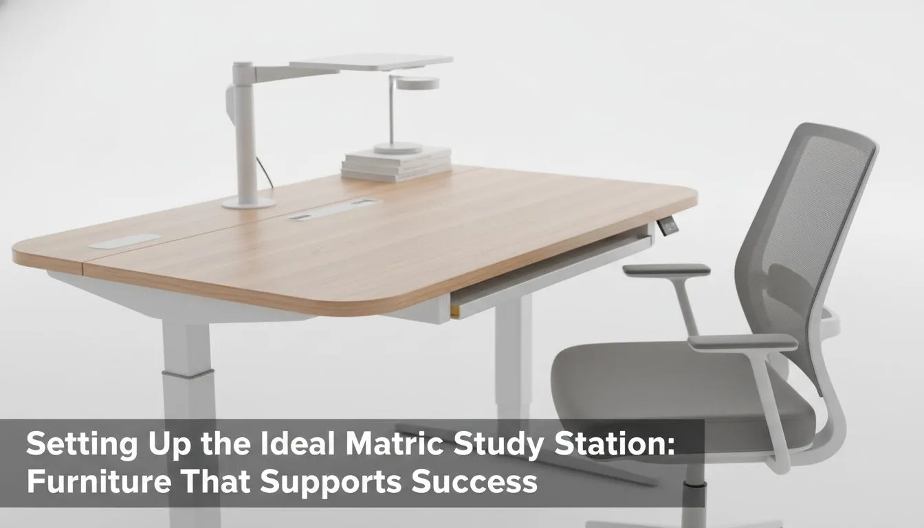 Ideal Matric Study Desk & Station
