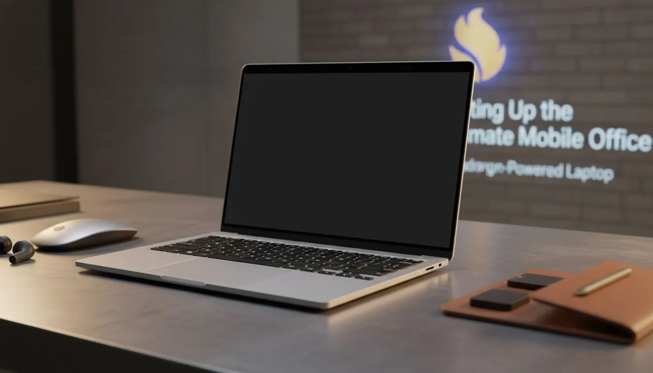 Ultimate Mobile Office with Snapdragon Laptop