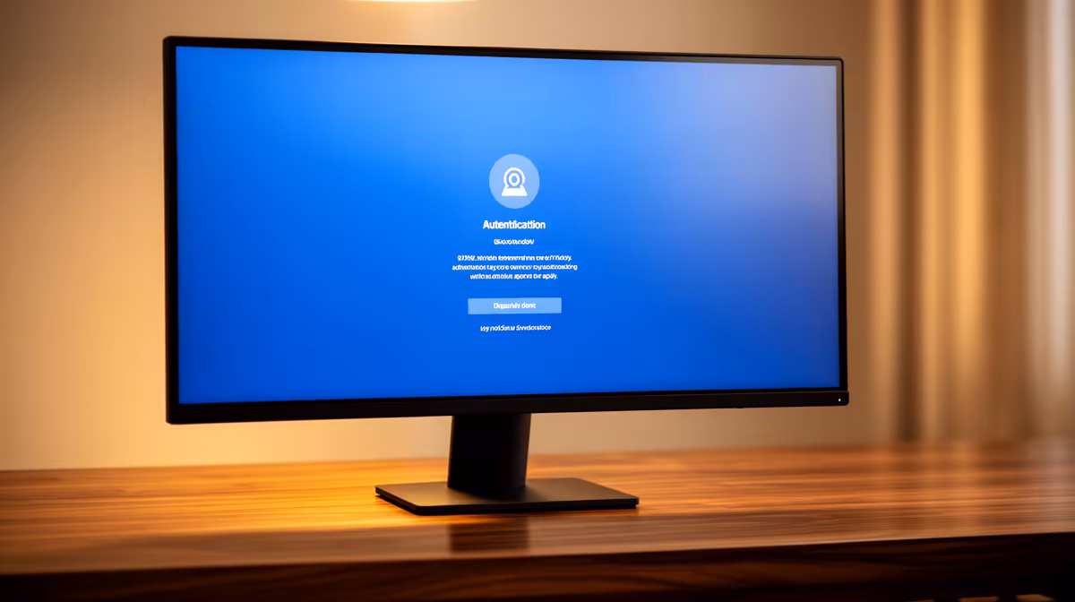 Setting up Windows Hello facial: panel, ports and refresh