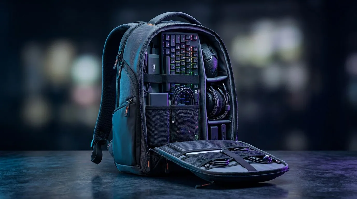 Organize peripherals, cables, and accessories fast