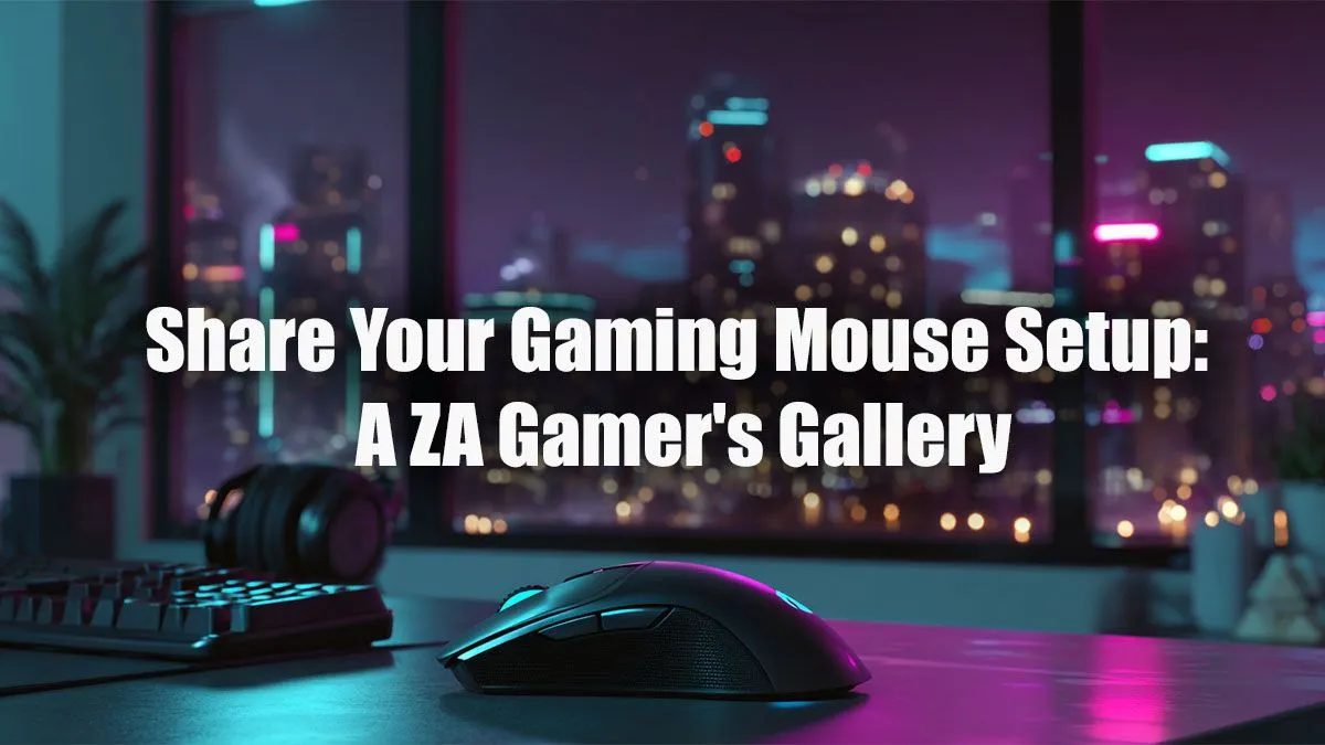 ZA Gamer Mouse Setups