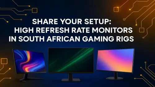 High Refresh Rate Monitor South Africa: Gamer Setups