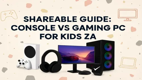 Gaming PC vs Console for Kids: The Ultimate ZA Guide