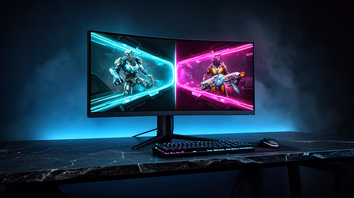 One Monitor, Two Devices Setup