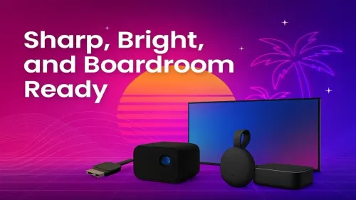 Sharp, Bright, and Boardroom Ready Projectors