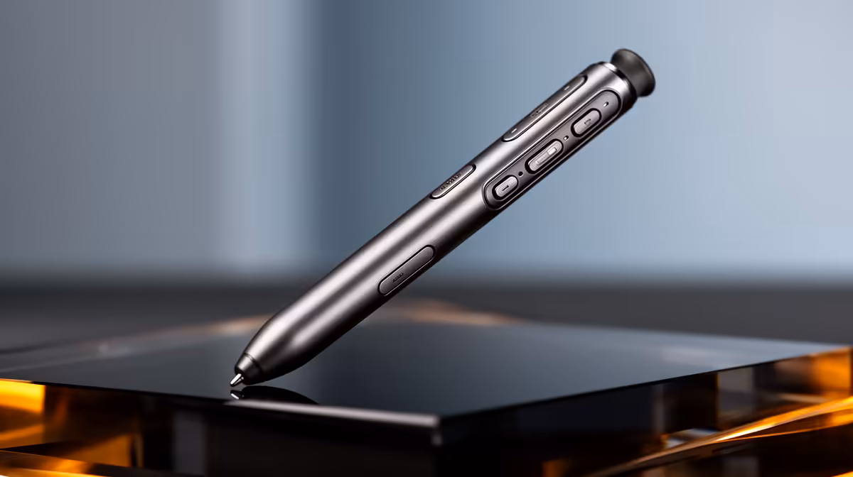 Active Stylus with Side Buttons for Productivity