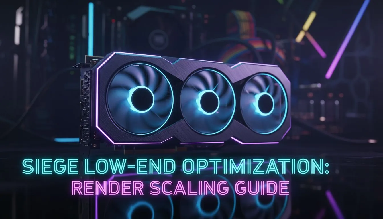 Render Scaling for Low-End Siege