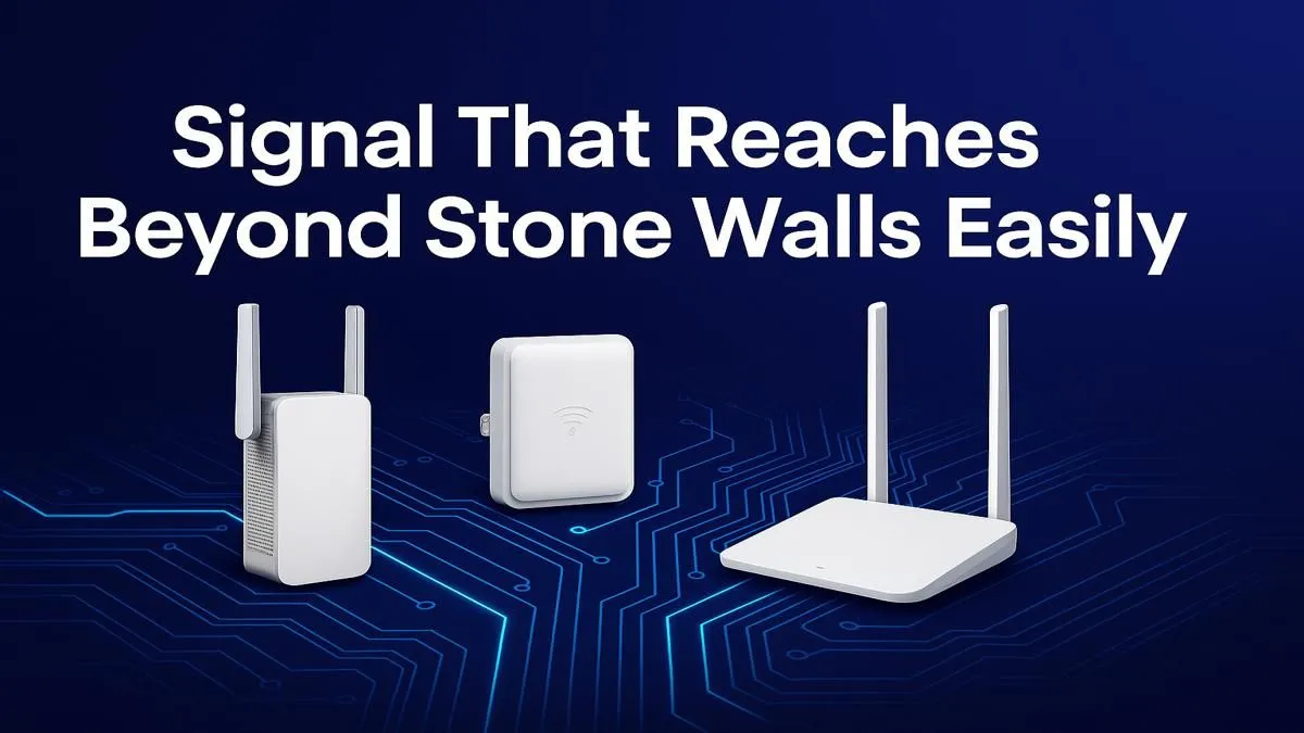 Strongest Cell Signal Through Thick Walls