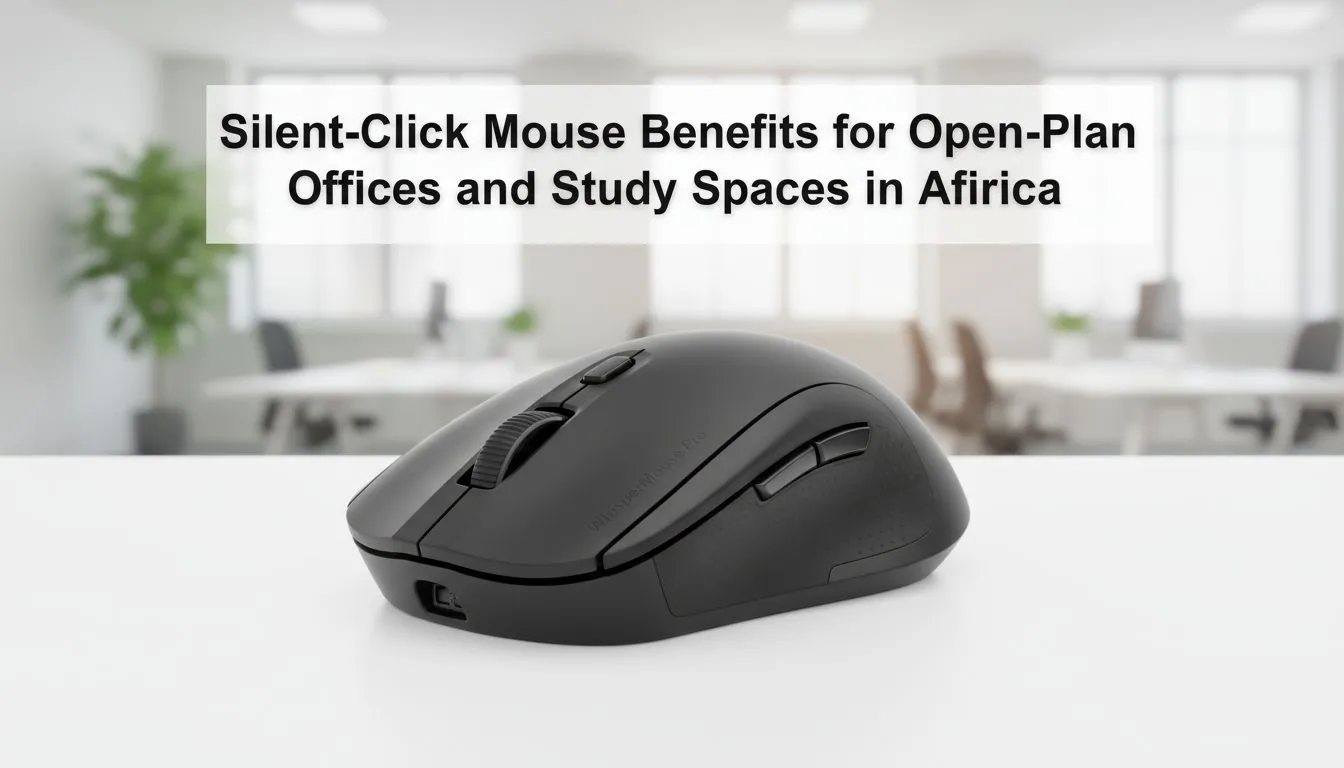 Silent click mouse perks for offices and study