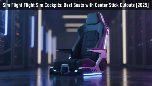 Flight Sim Seat Center Stick Cutout: Best Seats 2025