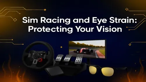 Sim Racing Eye Strain: How to Protect Your Vision and Race Longer