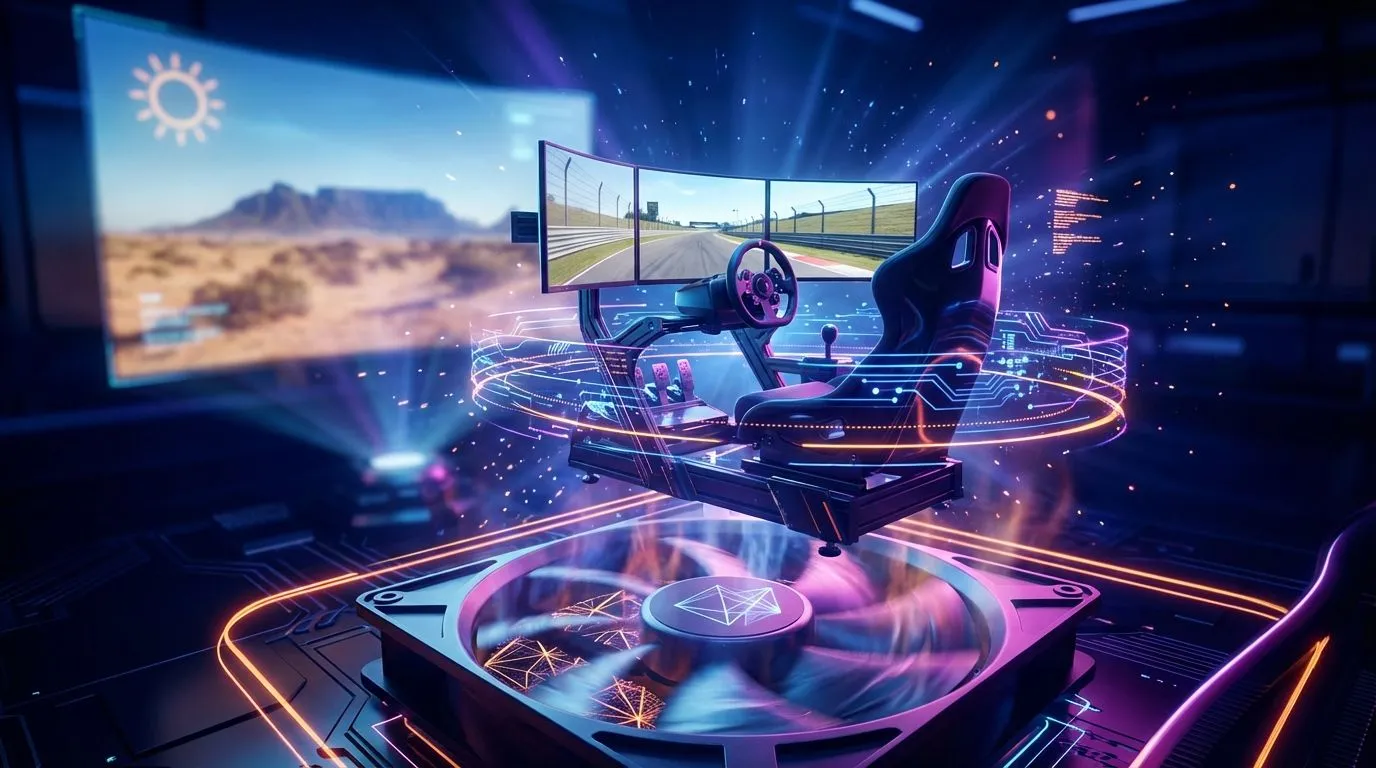 Sim Racing Setup Cooling: SA Summer Survival Guide