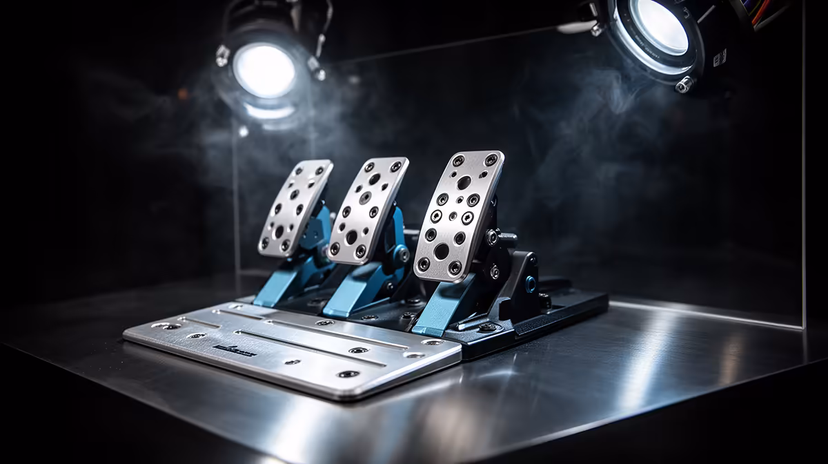 Dialling in pedals for realistic braking