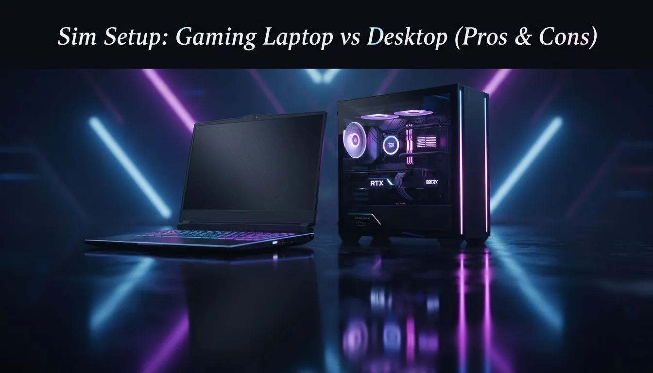 Laptop vs Desktop for Sim Setups
