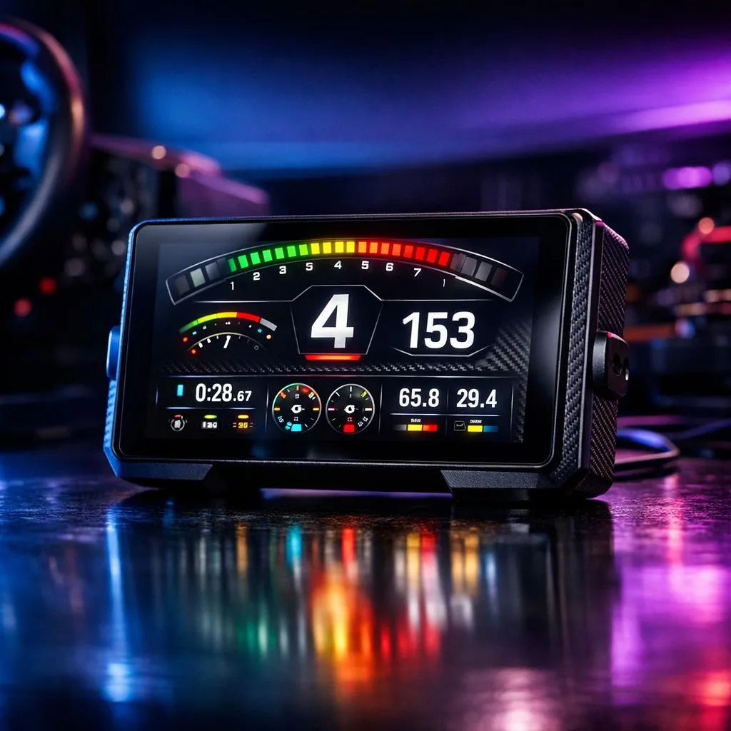 Custom SimHub second-screen dashboards