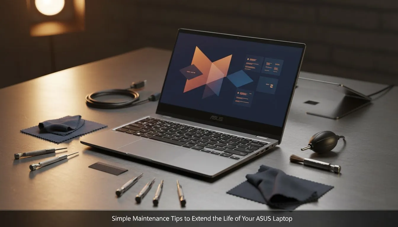 Extend ASUS laptop life with simple care