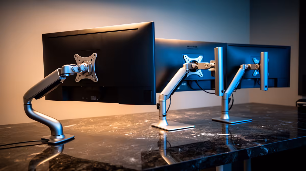 Single Arm and an Ultrawide vs Two Stands: Which Clears