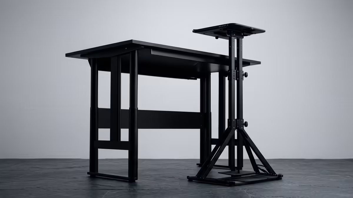 Standing desk vs laptop riser posture fix