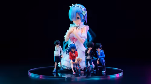 Small Anime Figures: Why Rem & Casual Figures Fit Small Spaces