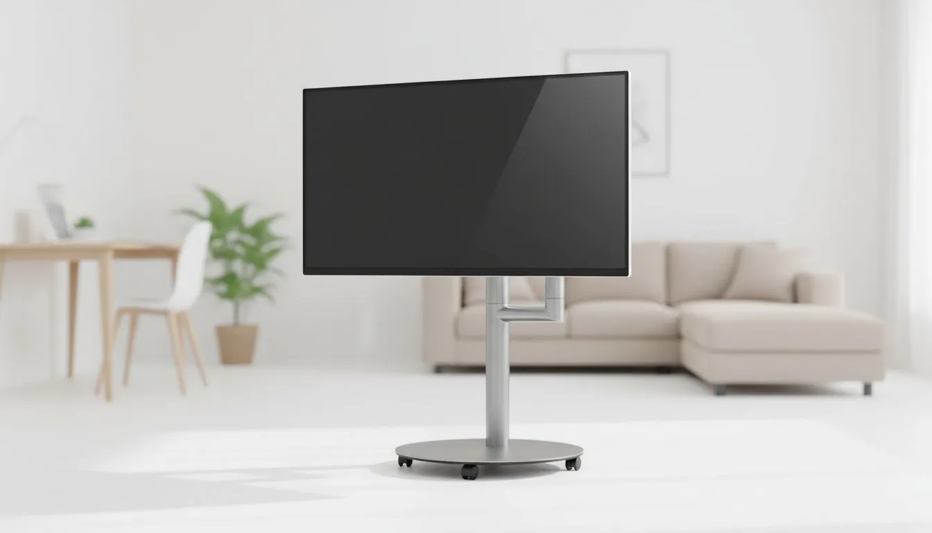 One Moveable 27-inch Screen Solution