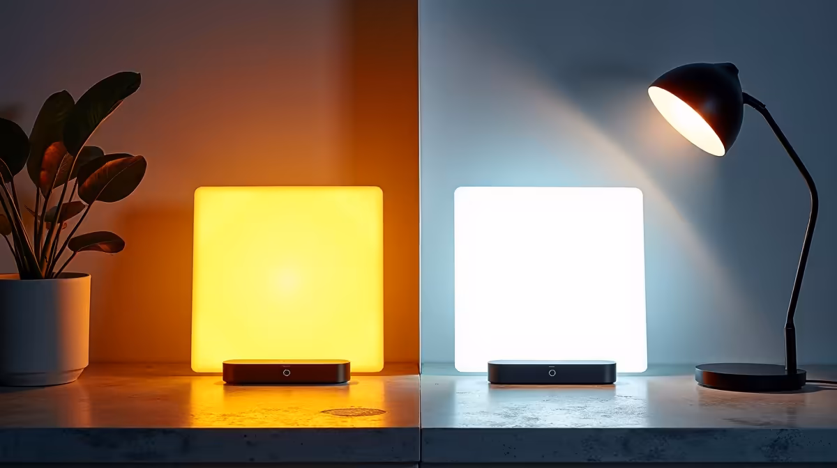 Smart Home Compatible Panels Compared to Basic Desk Lights