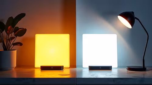 Smart Home Compatible Panels Compared to Basic Desk Lights