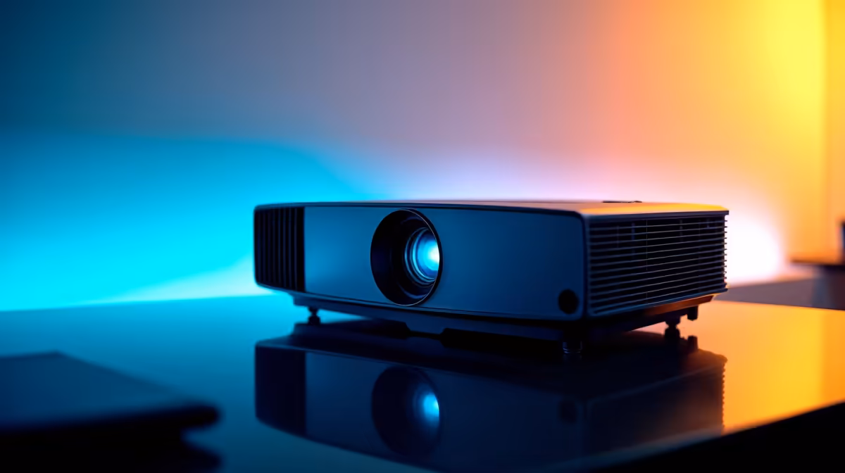 Sleek Voice-Activated Projectors for Smarter Homes