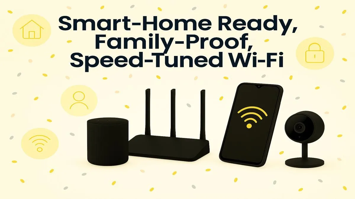 Wi-Fi Designed for Smart Homes