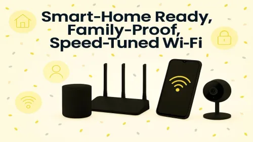 Smart-Home Ready Wi-Fi That’s Family-Proof & Speed-Tuned