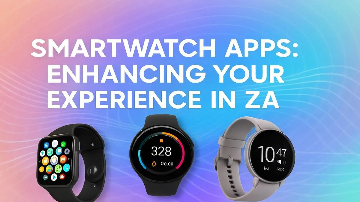 Top Apps for Your Smartwatch in ZA
