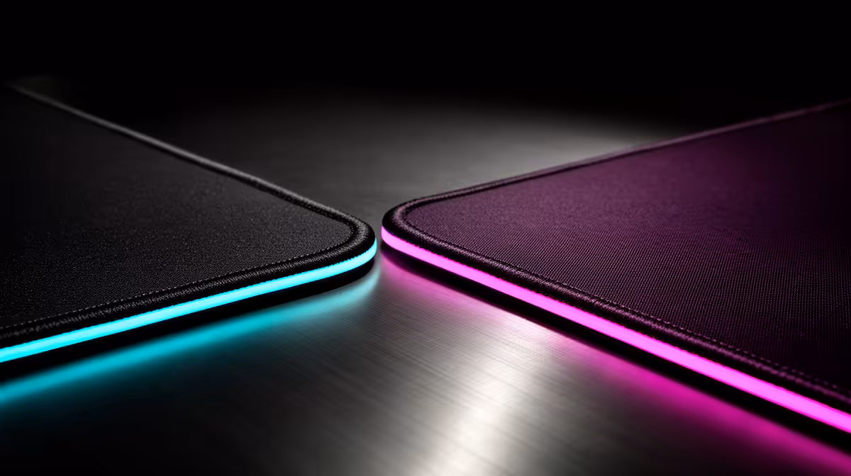 Soft Foam vs Firm Mousepads: Wrist: surface and base grip