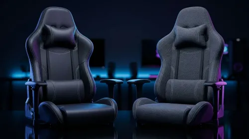Soft PU Leather vs Fabric Gaming Chairs: Choosing Your Perfect Setup