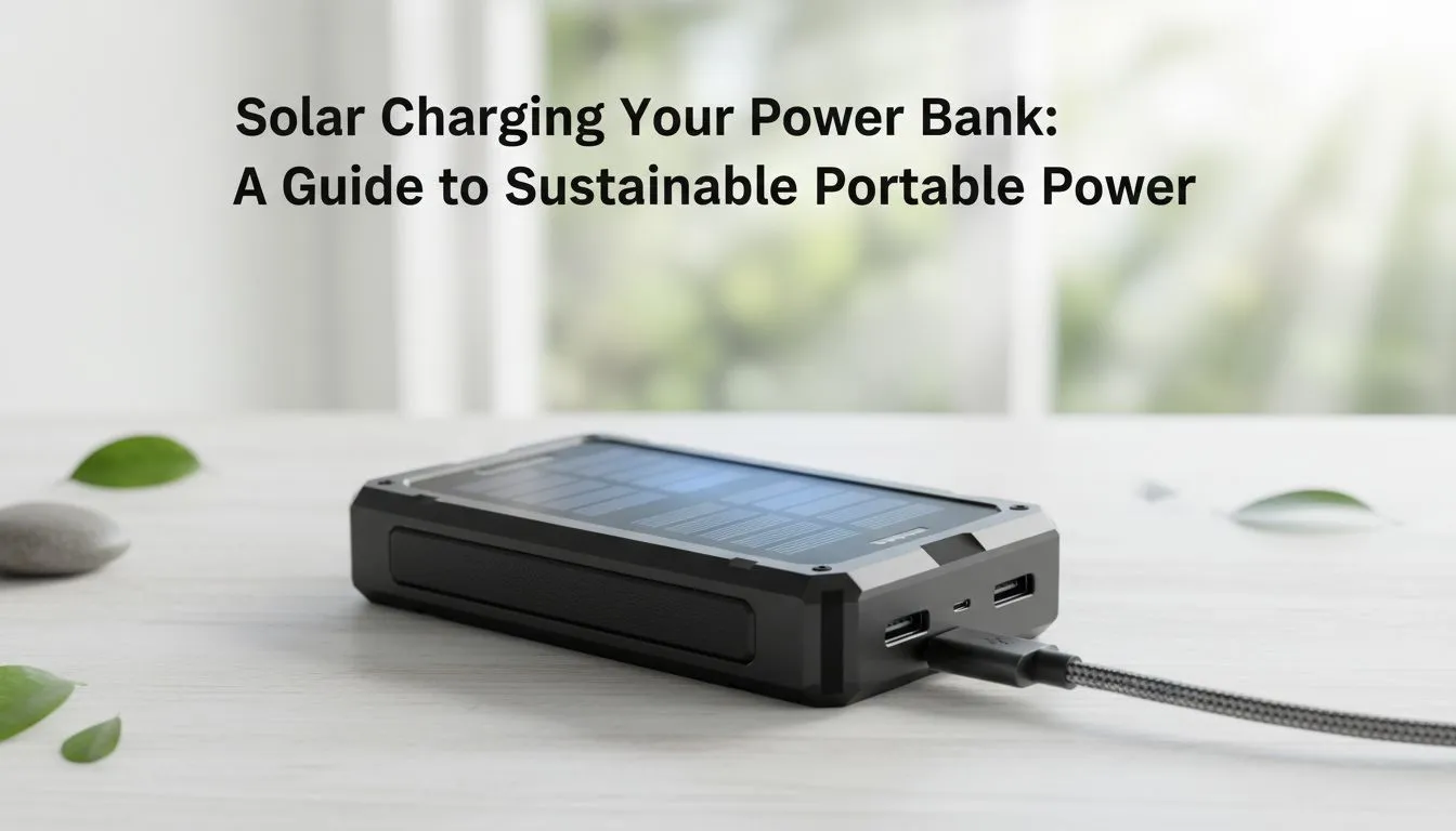 Solar Power Bank Charging Basics